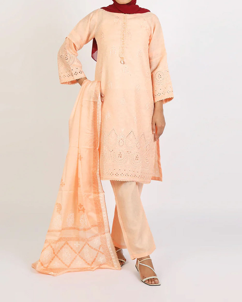 Women's Jacquard 3Pcs Suit