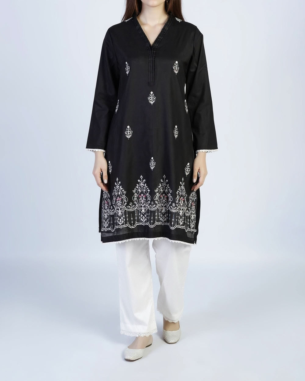Valuables Women's Embroidered Kurti