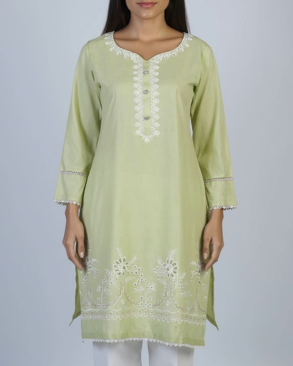 Valuables Women's Embroidered Kurti