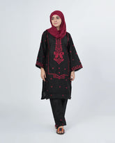 Valuables Women Embroidered 2-Piece Suit