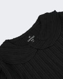 Eminent Girls Textured Solid T-Shirt