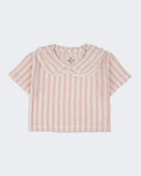 Eminent Girls Textured Solid T-Shirt
