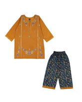 Girls Embroidered Shalwar Suit