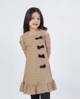 Eminent Girls Half Sleeves Frock