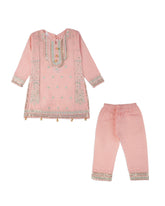 Girl’s Embroidered Shalwar Suit