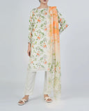 Eminent Women'S Printed Embroidered 3Pcs Suits