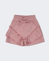 Eminent Newborn Girls Textured Shorts