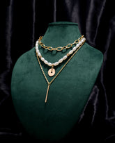 Eminent Pearl Glow Layered Necklace