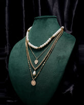 Eminent Celestial Pearl Layered Necklace – Girls Statement Jewelry