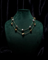 Eminent Geometric Glow Layered Necklace