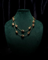 Eminent Golden Link Layered Necklace