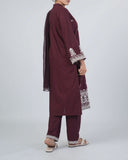 Women's Khaddar Embroidered 3Pcs Suit