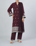 Women's Khaddar Embroidered 3Pcs Suit