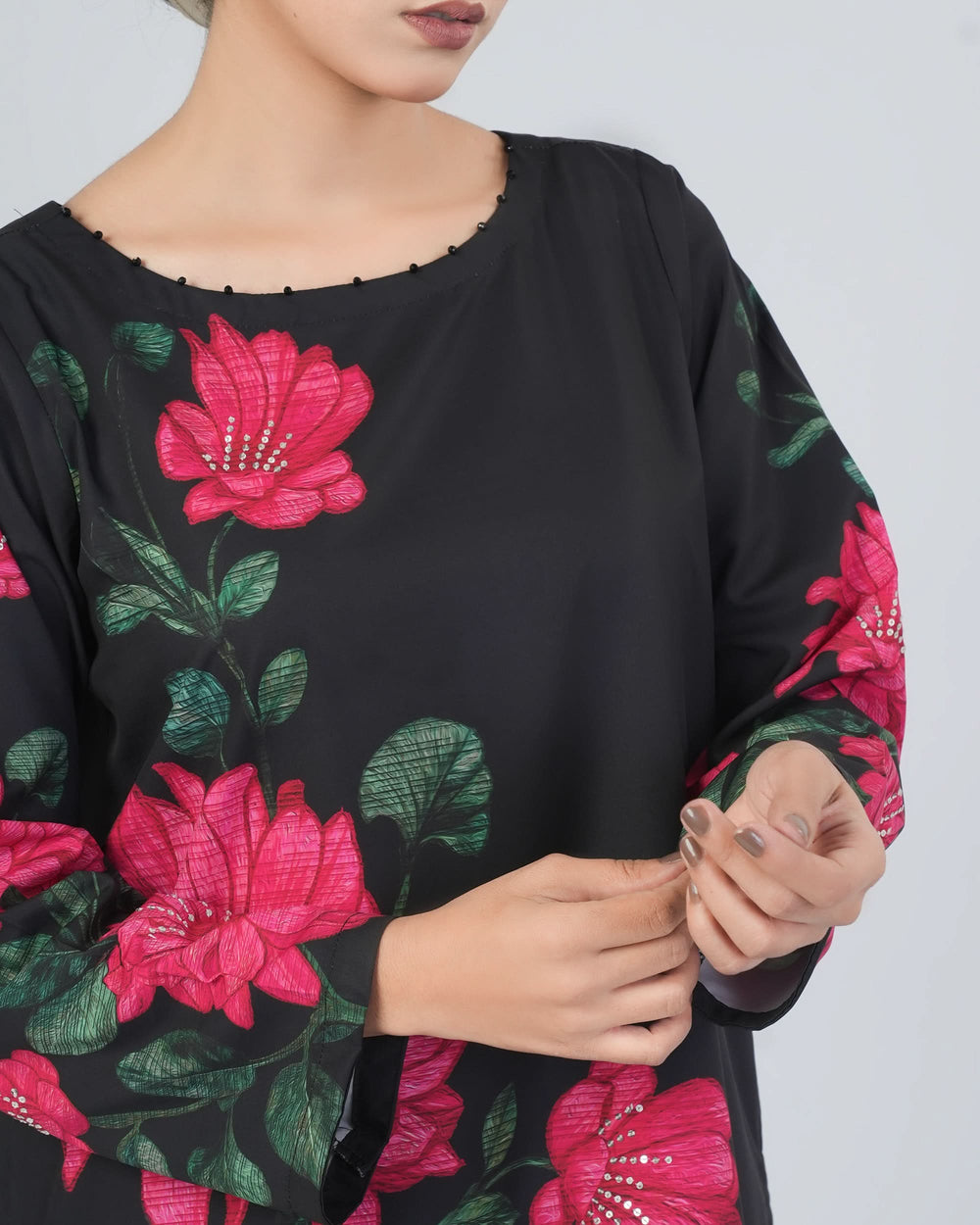 Eminent Women Printed Fusion 2Pcs