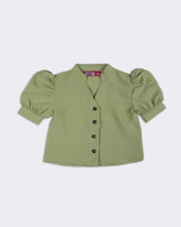 Eminent Girls Half Sleeves Shirt