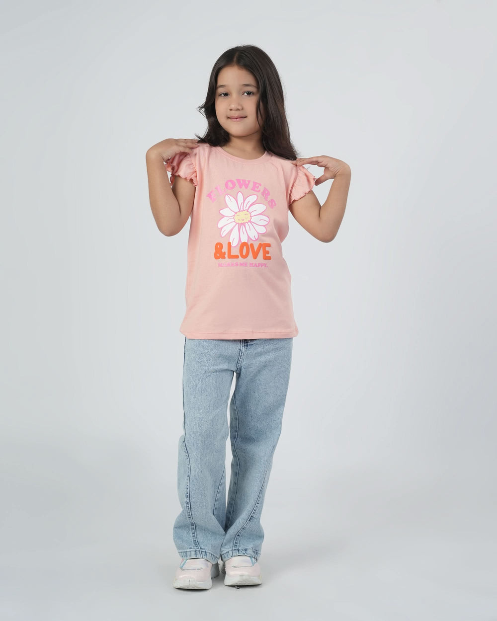 Eminent Girls Half Sleeves T-Shirt