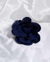 Eminent Girls Floral Fur Hair Pony