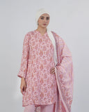 Valuables Women's Printed 3Pcs Suit