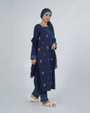 Women's Khaddar Embroidered 3Pcs Suit