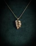 Eminent Women's Leaf Bloom Necklace Set