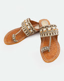Eminent Women's Leather Kolhapuri Slipper