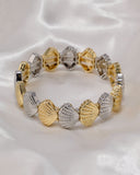 Eminent Women’s Dual-Tone Shell Bracelet