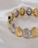 Eminent Women’s Dual-Tone Shell Bracelet