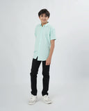 Eminent Boys Solid Poly Viscose Shirt