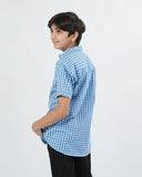 Eminent Boys Check Yarn Dyed Shirt