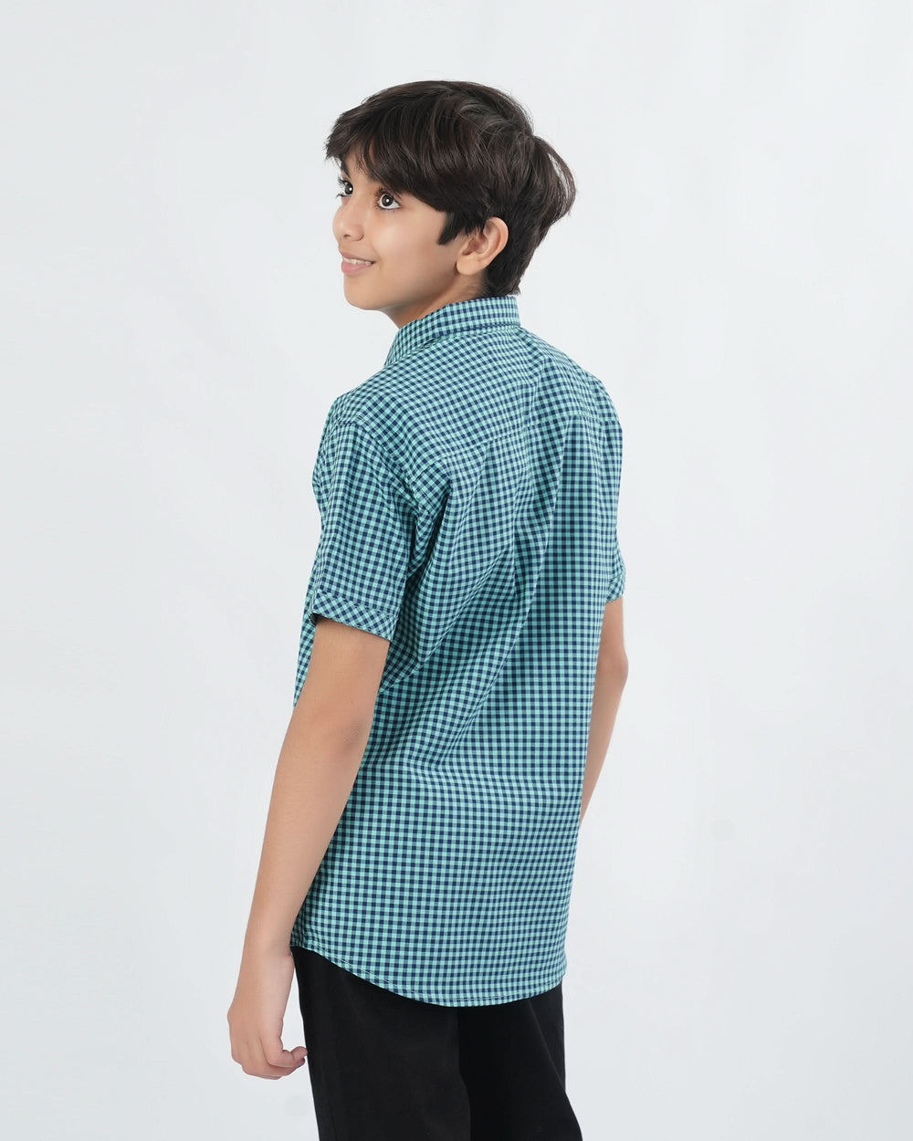 Eminent Boys Check Yarn Dyed Shirt