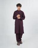 Eminent Boys Solid Dobby Shalwar Kameez