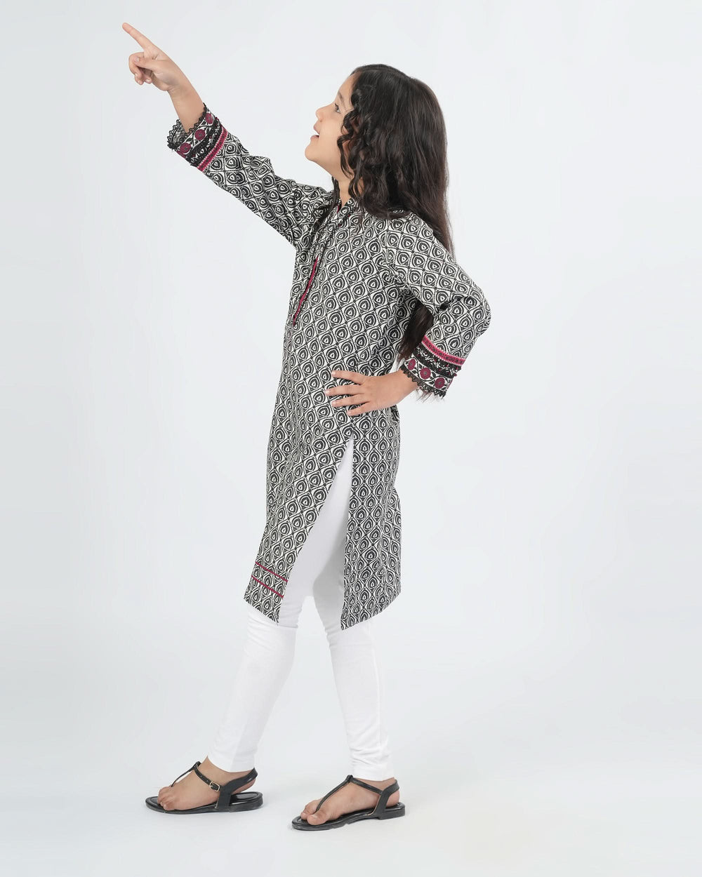 Eminent Girls Printed Cotton Kurti