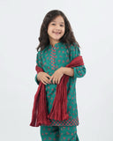 Eminent Girls 03 Pcs Suit - Green