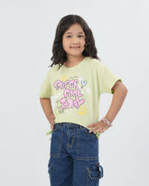 Eminent Girls Half Sleeves T-Shirt