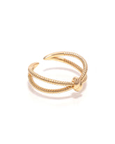 Women’s Double Band Knot Ring