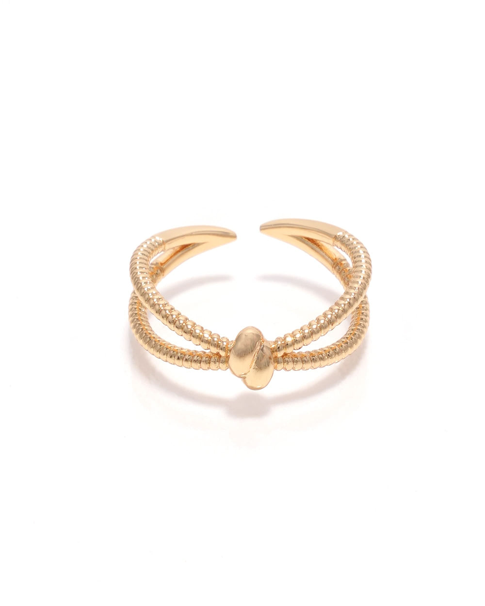 Women’s Double Band Knot Ring