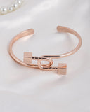 Eminent Women’s Knot Detail Open Bangle