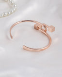 Eminent Women’s Knot Detail Open Bangle