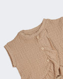 Eminent Textured Solid T-Shirt
