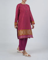 Eminent Women’s Yarn Dyed Cotton Silk 2Pcs Suit
