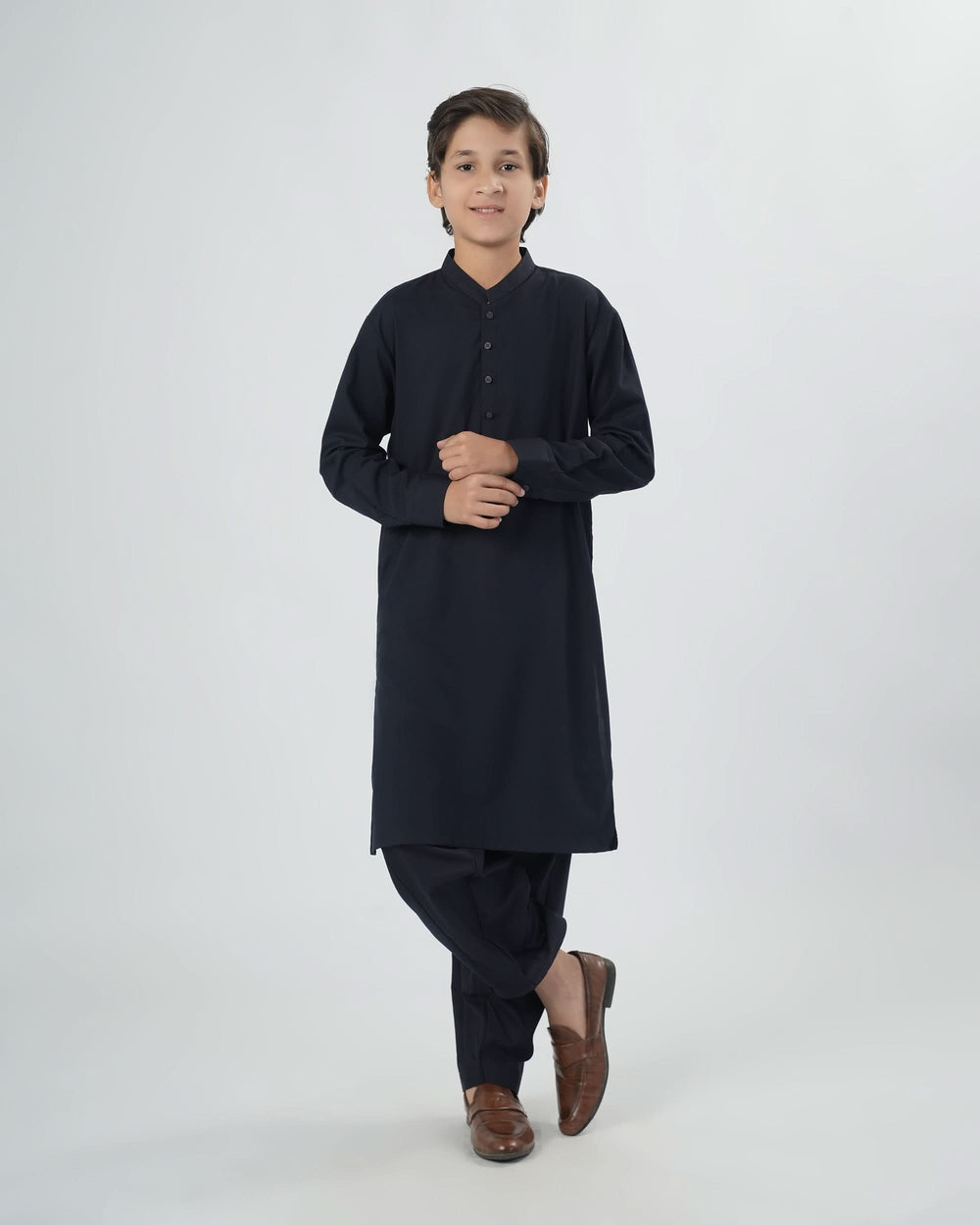 Eminent Boys Plain Poly Viscose Shalwar Kameez