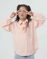 Eminent Girls Woven Full Sleeves Tops