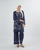 Valuables Women’s Embroidered 3 Pcs Suit
