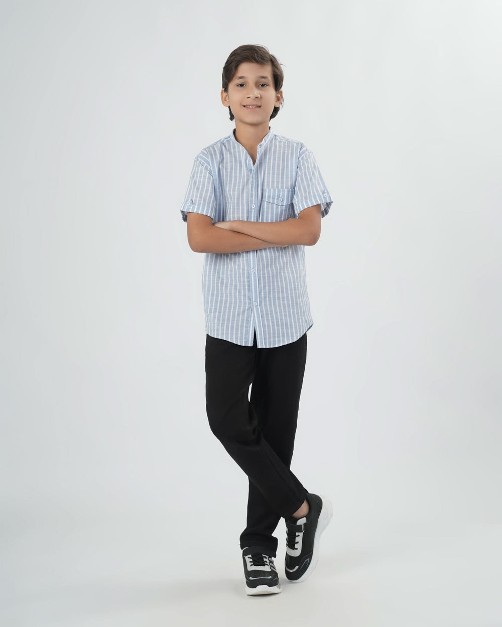 Eminent Boy's Casual Half Sleeves Shirt