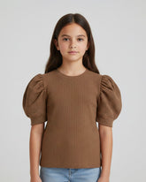 Eminent Textured Solid T-Shirt