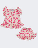 Eminent Newborn Girls Half Sleeves Suit