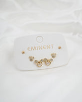Eminent Women's Ear Top 3Pcs