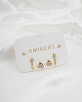 Eminent Women's Ear Top 3Pcs