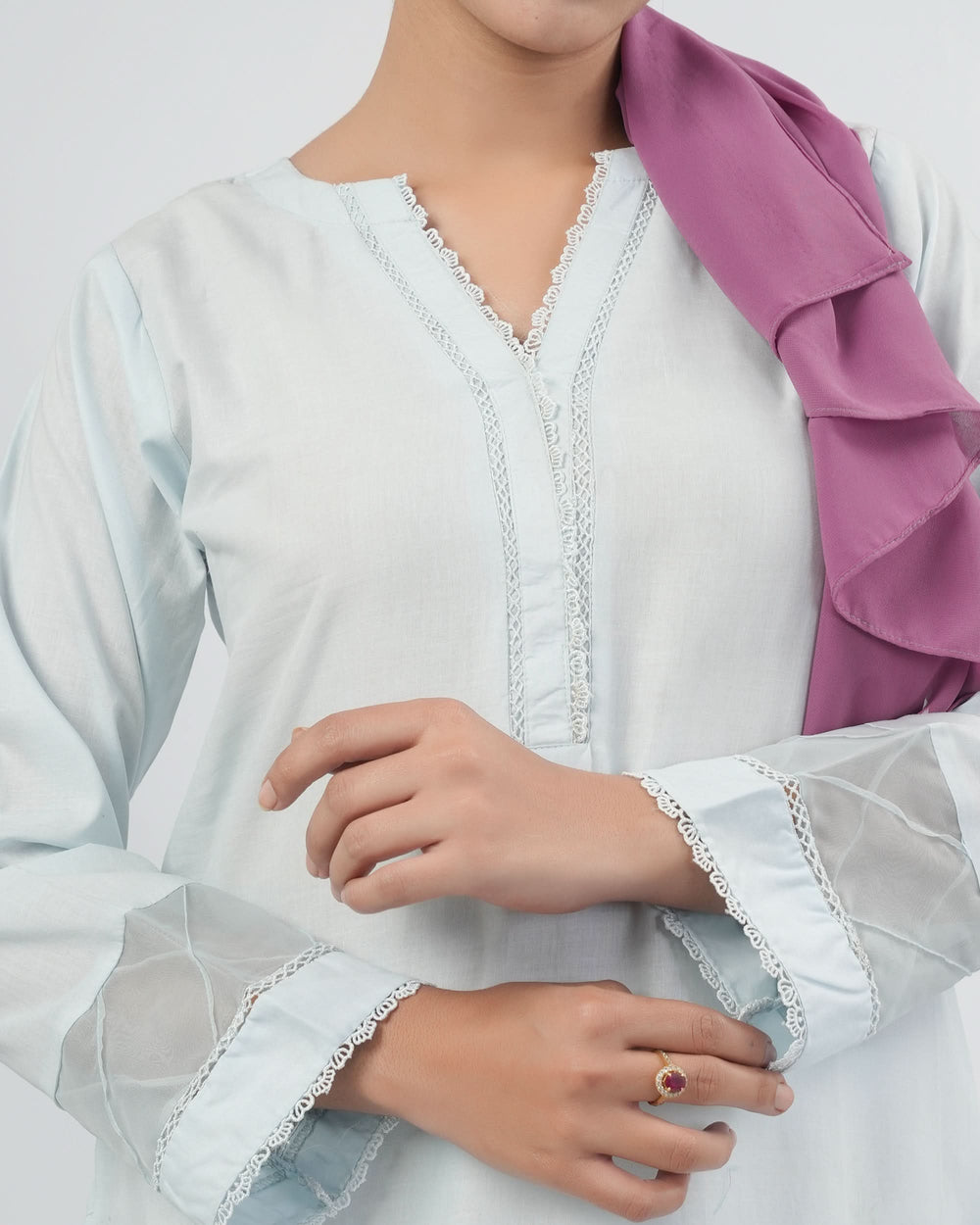Valuables Women's Embroidered Kurti