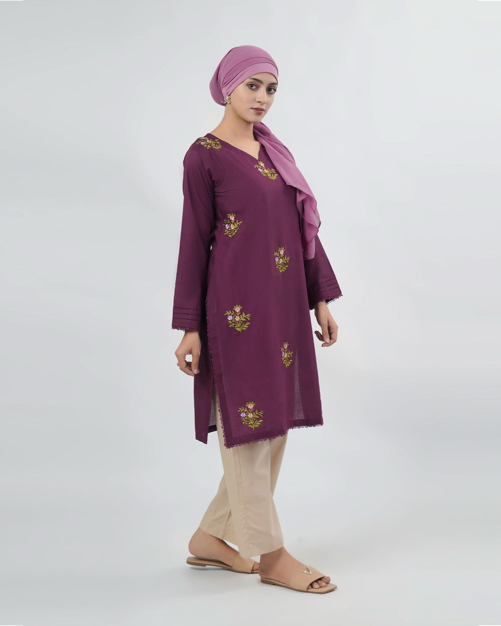 Valuables Women's Embroidered Kurti